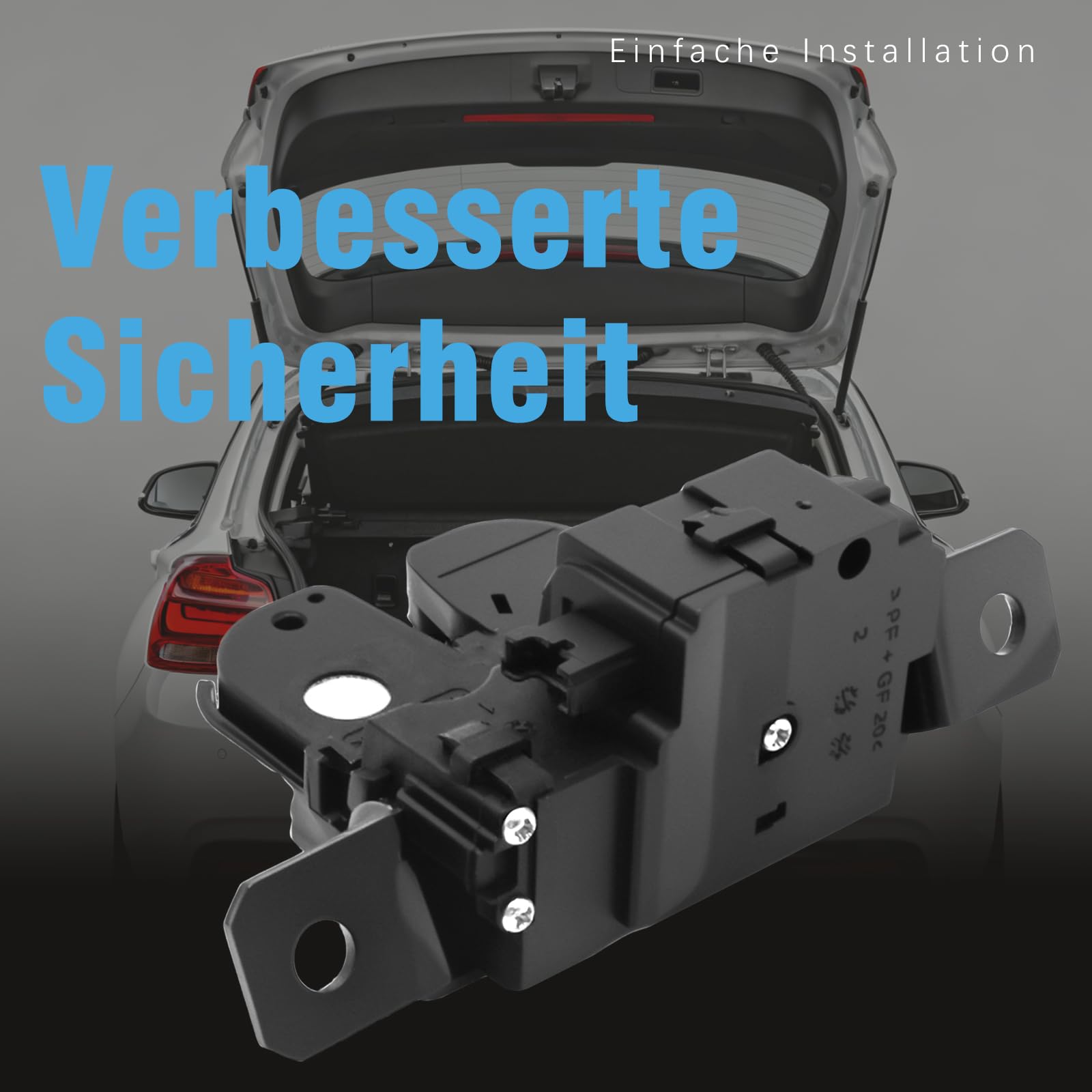 Hoypeyfiy 51247248075 - Lucchetto per bagagliaio posteriore, ricambio per BMW Serie 1 F20 2010-2015, ricambio per BMW F20 LCI 2014-2017, sostituisce 51 24 7 248 075