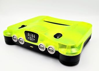 Trogg Tech N64 Console Shell - New Funtastic Series for N64 - Black Uranium