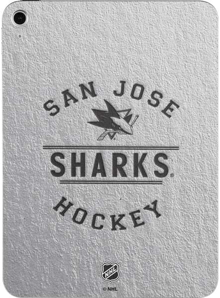 Skinit Decal Tablet Skin Compatible with iPad 11th Gen (2025) - Officially Licensed NHL San Jose Sharks Frozen Design