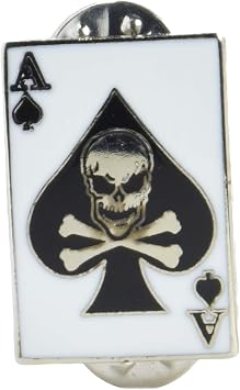 EagleEmblems P12242 Pin-Death Ace, Card 1