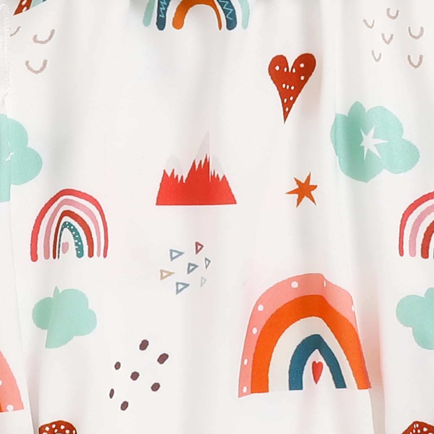 GRNSHTS Baby Girl 1st Birthday Outfits One Year Old Printed Romper Embroidery Bodysuit Cake Smash Clothes - Image 4