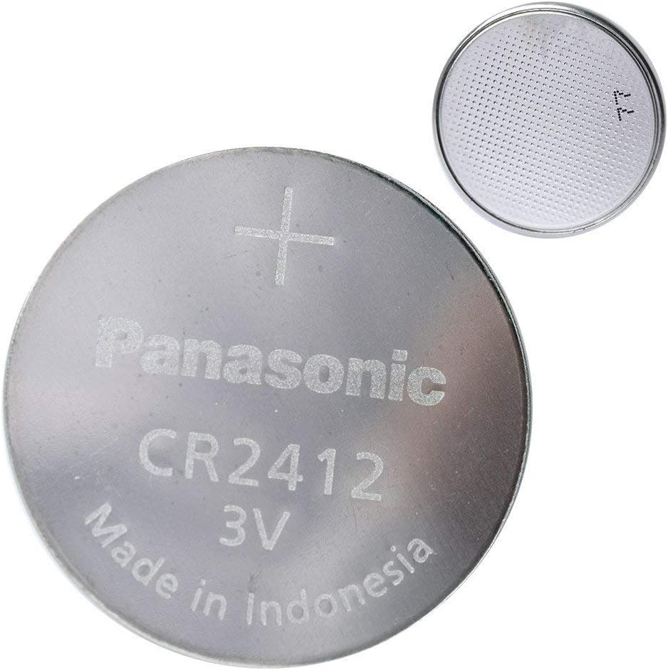 Panasonic CR2412 Lithium Battery 3V (2 Batteries Per Pack