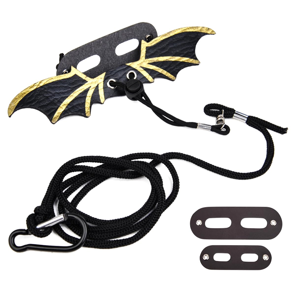 Sarini 3PCS Adjustable Lizard Leash 3 Size Escape Proof Leather Lizard Reptile Harness Leash For Bearded Dragon Lizard Reptiles For Walking Outdoor