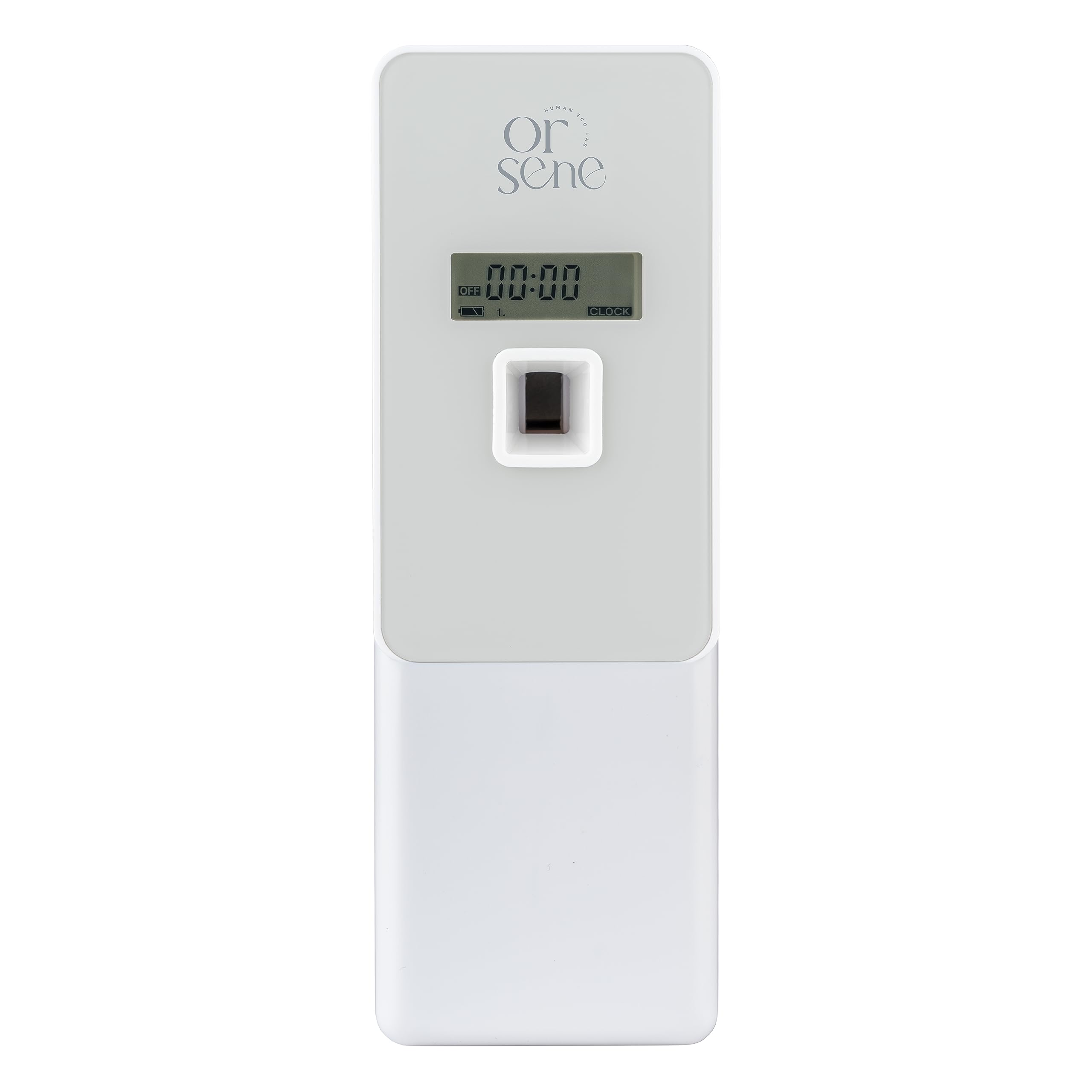 Orsene Automatic LCD Fragrance Dispenser - Wall Mount/Free Standing ABS Auto Air Freshener Dispenser Programmable Aerosol Spray Perfume Dispenser for