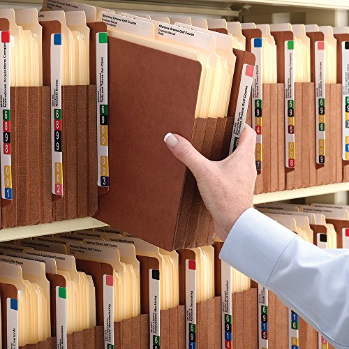 Smead-End-Tab-TUFF-File-Pocket-Reinforced-Straight-Cut-Tab-7-Expansion-Reinforced-Gusset-Extra-Wide-Letter-Size-Redrope-5-per-Box-73795
