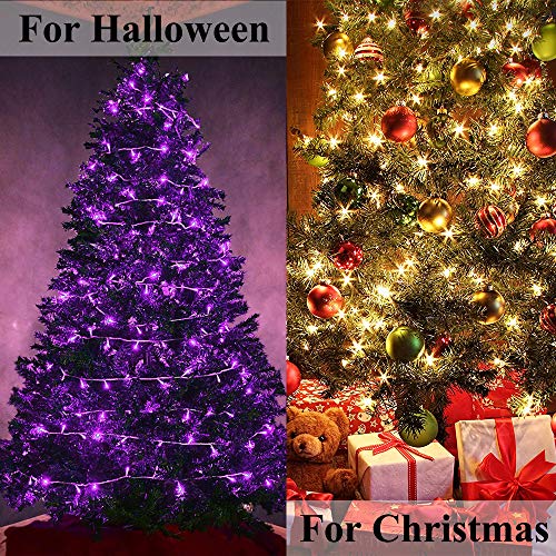 Obrecis Color Changing String Lights, 200 Led Colorful Christmas Lights Multicolor Plug In Waterproof Twinkle Tree Lights Connectable For Indoor Outdoor Room Party Wedding Xmas Decor-66Ft(Rgb) #TOP4