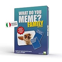 YAS Games - What Do You Meme Family - L'unico in Italiano - Party Game per 3 o più