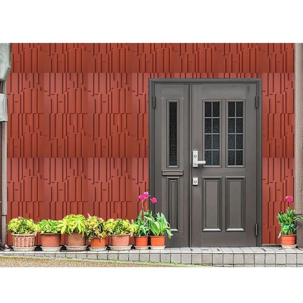 Pannelli murali 3D effetto pietra per interni, Rivestimento murale leggero