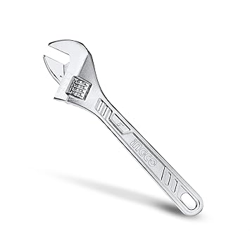 INGCO Adjustable Wrench, 0-35mm with Metric Scale | 300mm(12