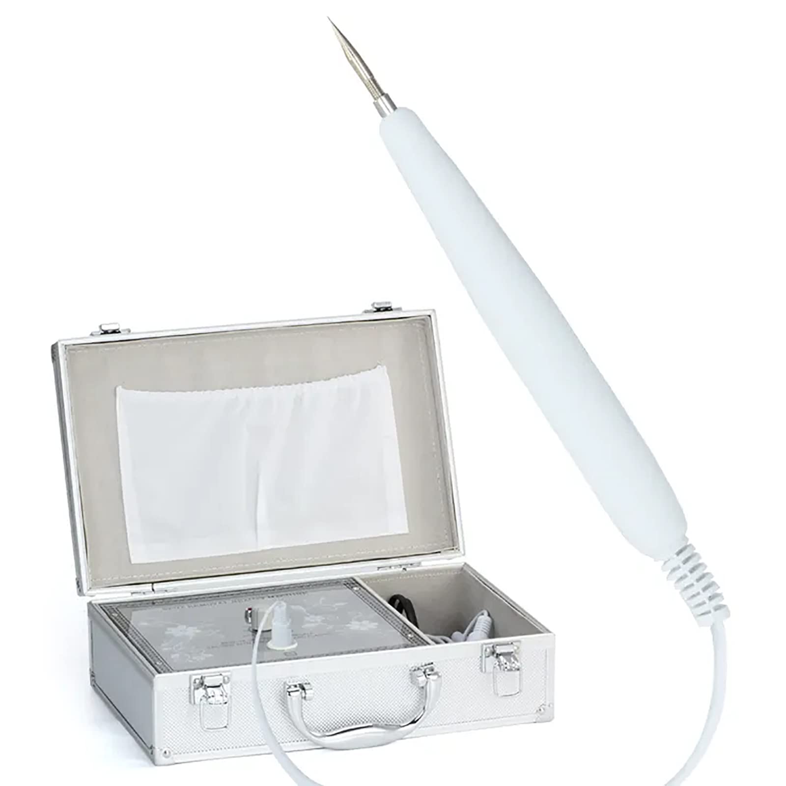 Derma Beauty Pen Wireless, Penna Microneedling Elettrica Regolabile con 9 Livelli di Energia E 4 modalità, Nessun Dolore Nessuna Cicatrice, Rimozione Sicura, Efficiente E Veloce, per Regalo