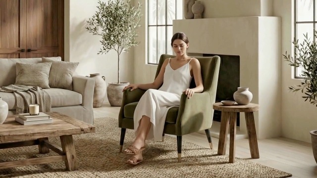Sillón Terciopelo Gris Plegable miniatura 6
