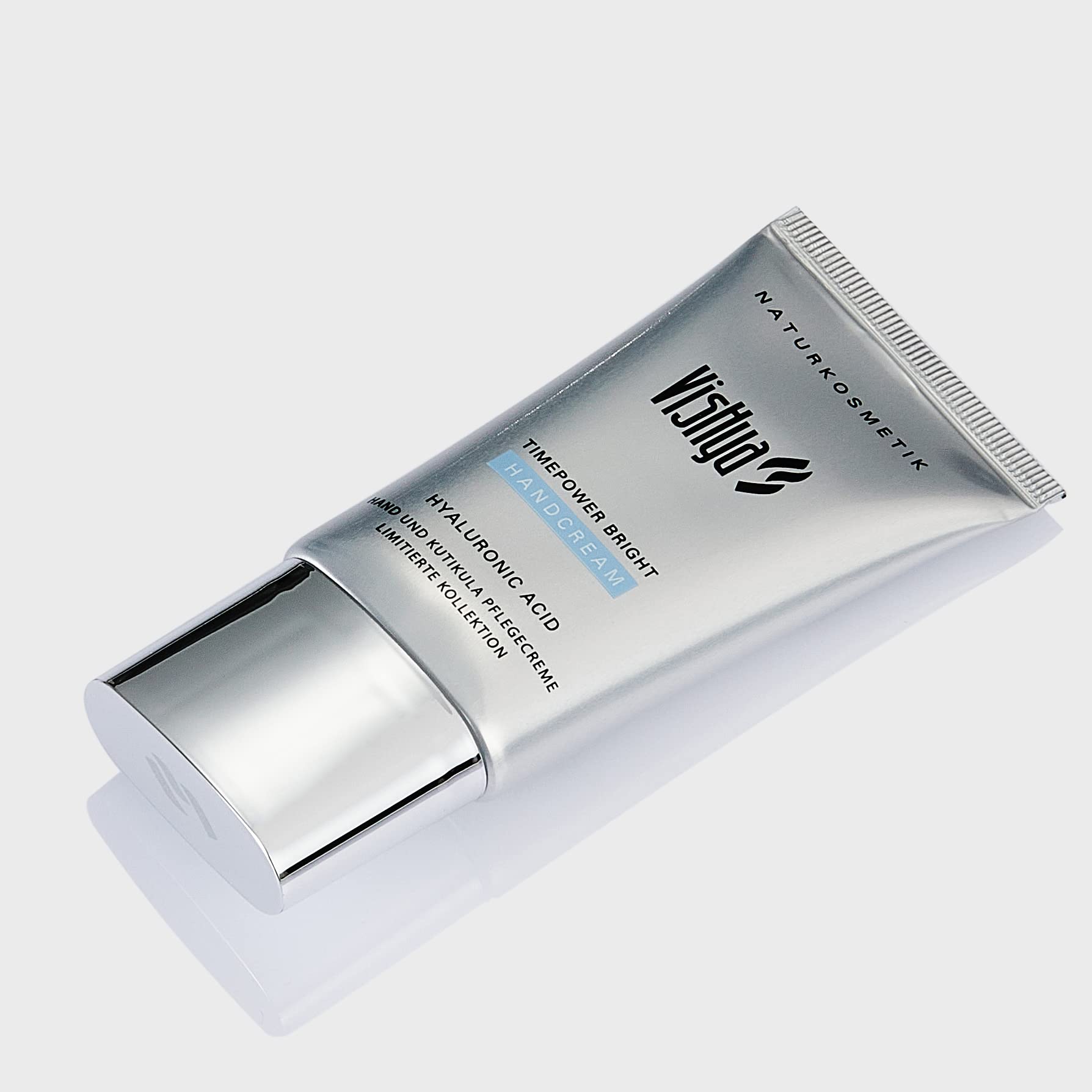 Timepower - Crema per le mani Bright (30 ml), per mani e cuticola, con acido ialuronico, collezione limitata