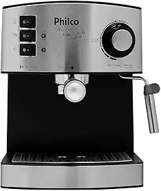 Cafeteira, Coffe Express 15 Bar, 2 xicaras, Preto, 220V, Philco