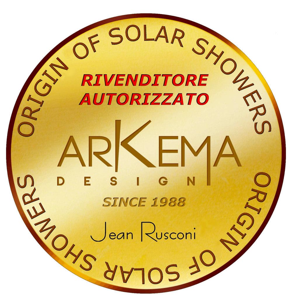 Doccia Solare da Giardino Miscelatore e Lavapiedi Arkema Spring S Fuxia A220/4003