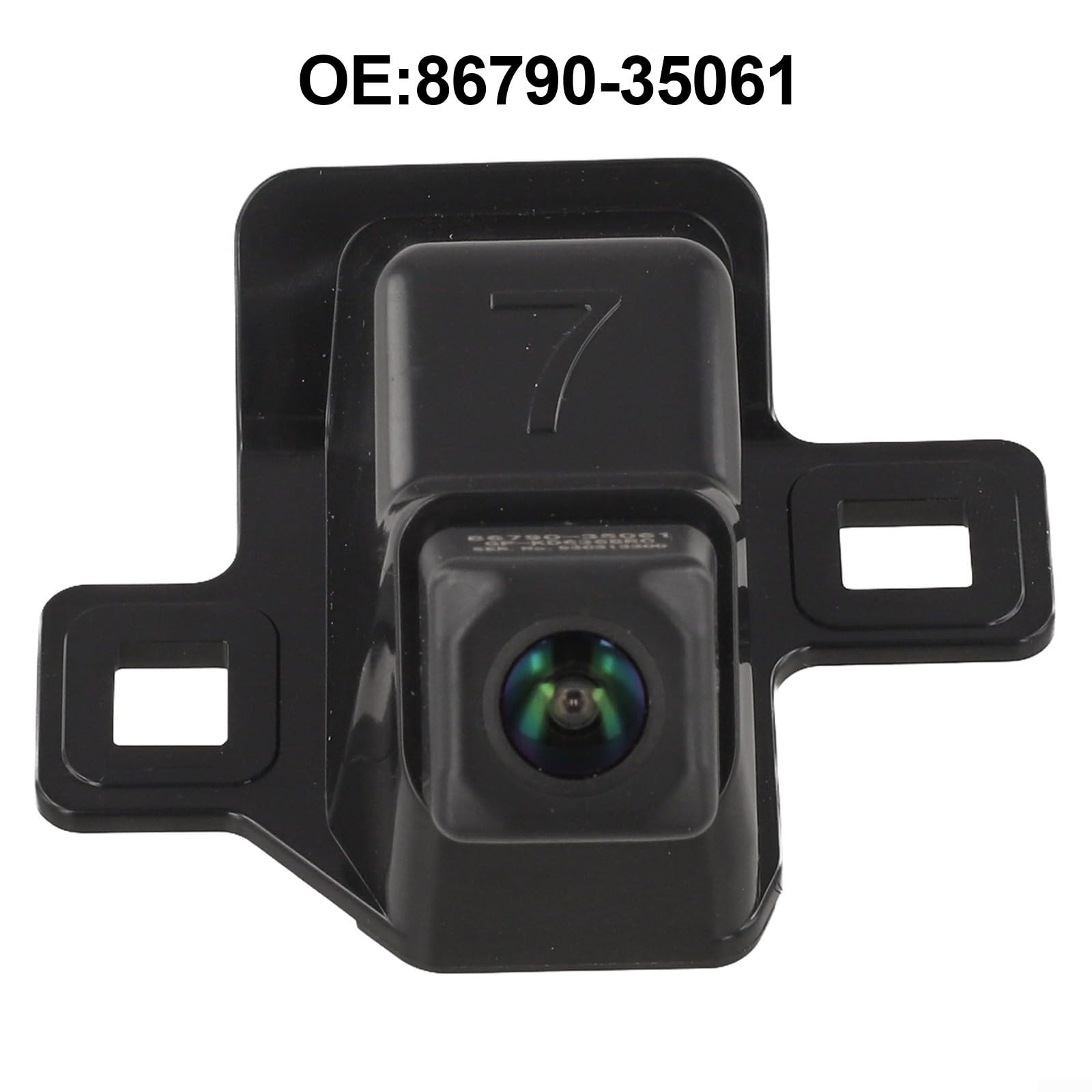 Acabado negro del OEM 86790-35061 de la cámara de marcha atrás del vidrio