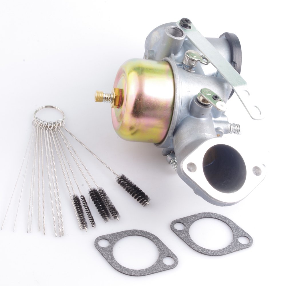 491031 - Kit de carburador para motores Briggs & Stratton 490499 491026 281707 12HP con herramientas de limpieza de juntas
