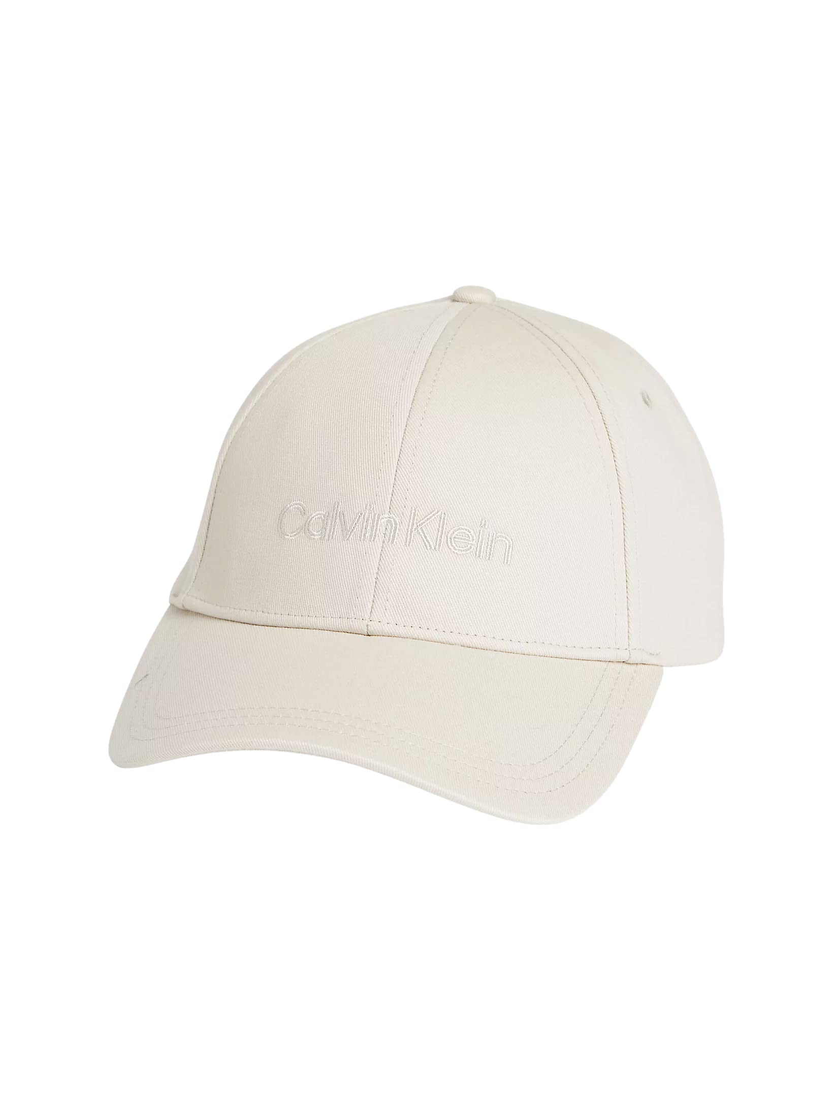 Calvin Klein Men's Stony Beige Double Line Embro Bb Cap