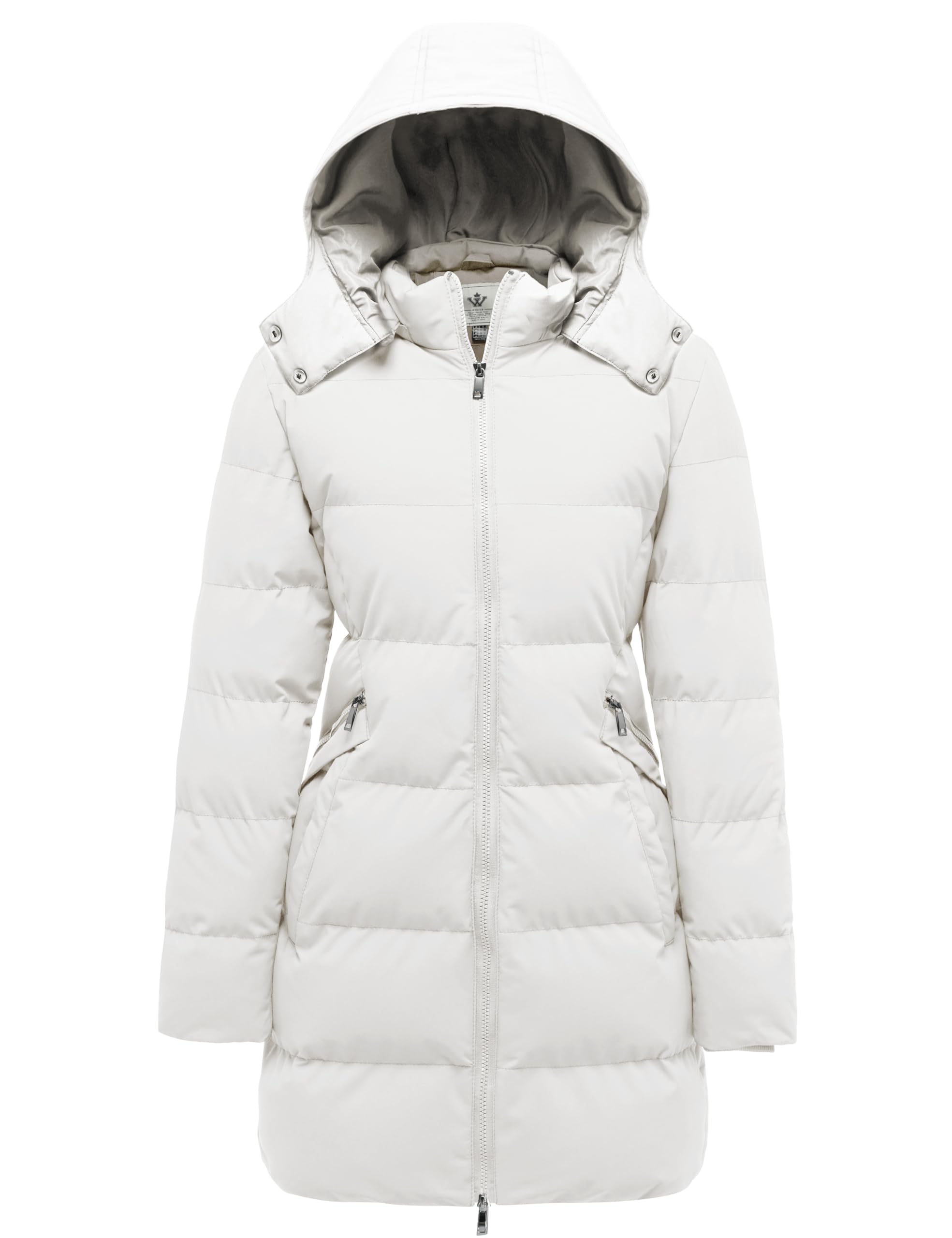 Women's Warm Thickened Parka Coat Winter Puffer Jacket with Hood