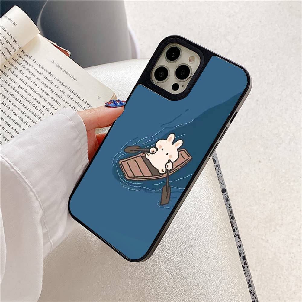 For iPhone 15 14 13 12 16 Pro Max XR 8 7 Plus Fluffy Phone Case Rabbit Fur Fuzzy