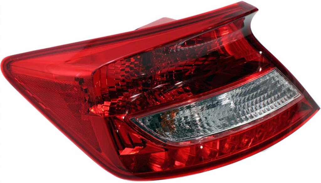 For Honda Civic Coupe 2012 2013 Tail Light Assembly Driver Side DOT Certified | HO2800179 | 33550-TS8-A01