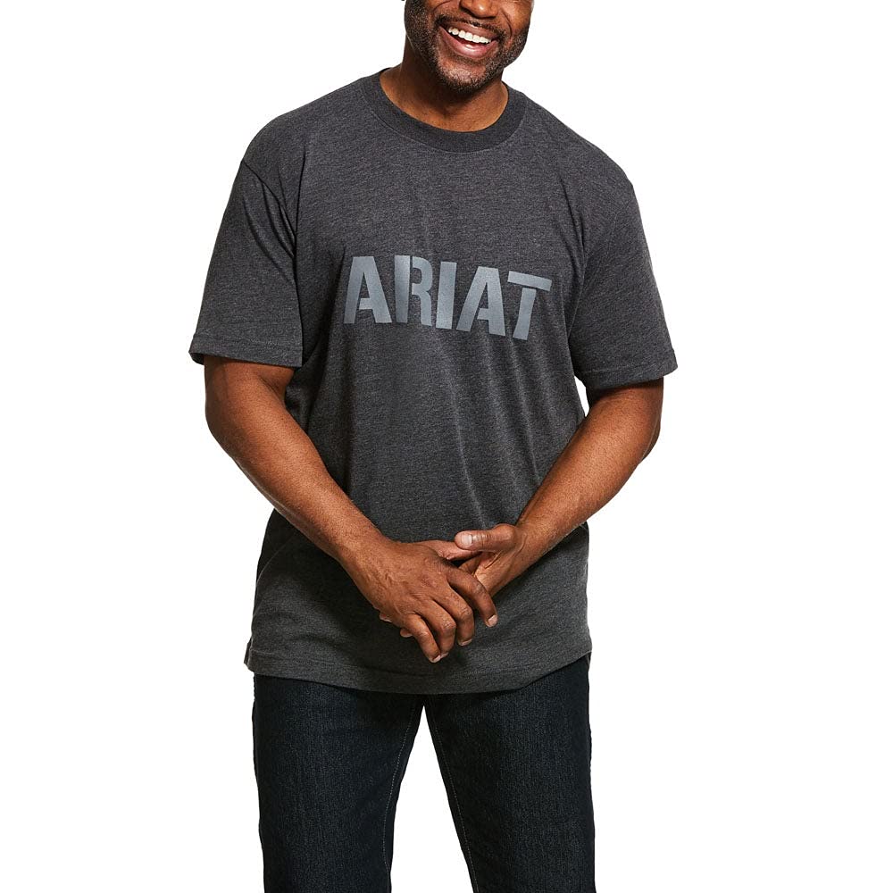 ARIAT Men's Rebar Cotton Strong Block T-Shirt