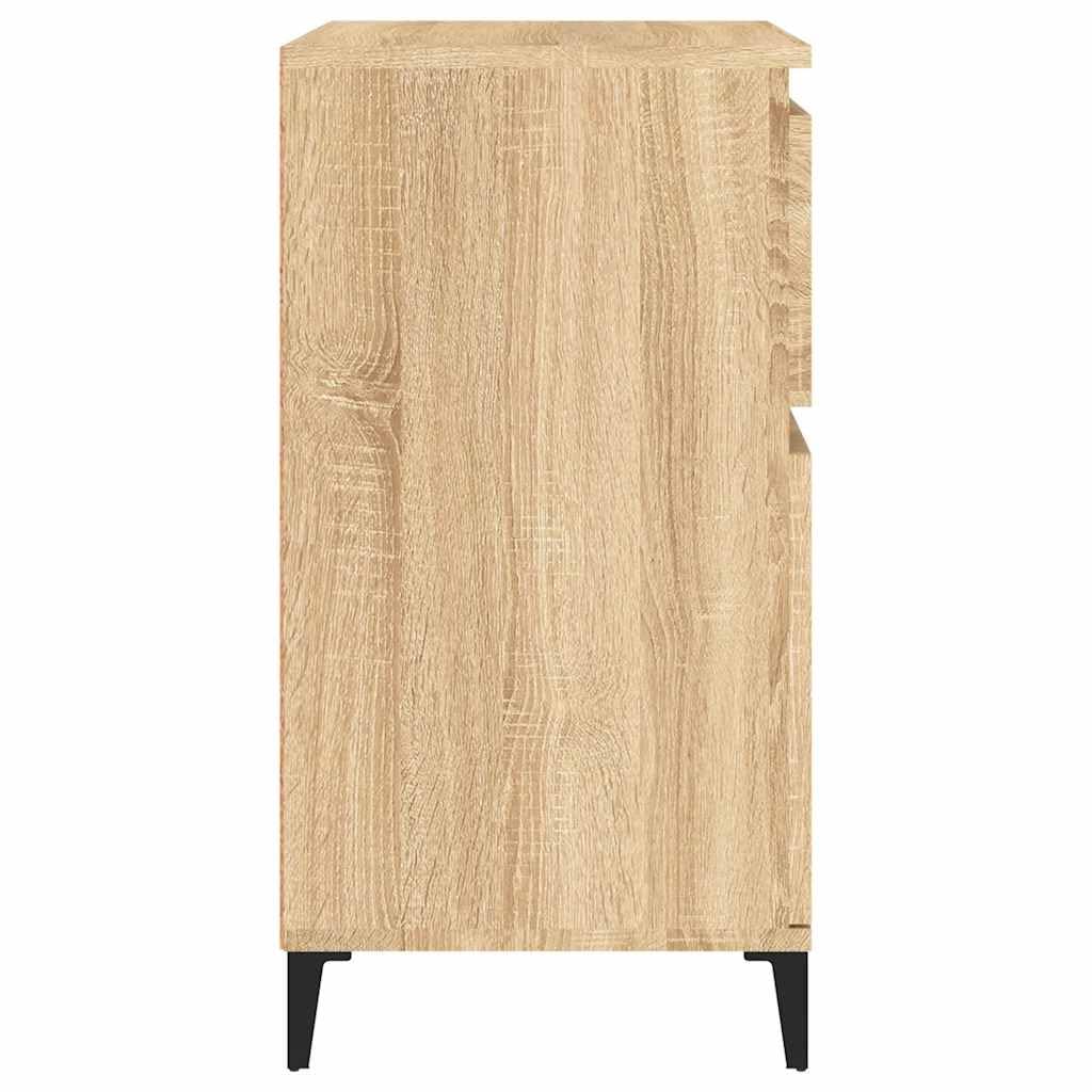 vidaXL Aparador de Madera contrachapada Roble Sonoma 60x35x70 cm