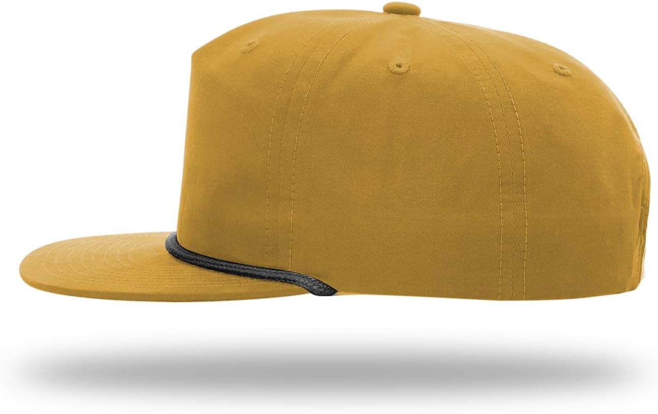Richardson 256 Umpqua Five Panel UPF 50+ Rated Premium Snapback Caps, Single or Bulk Blank Packs