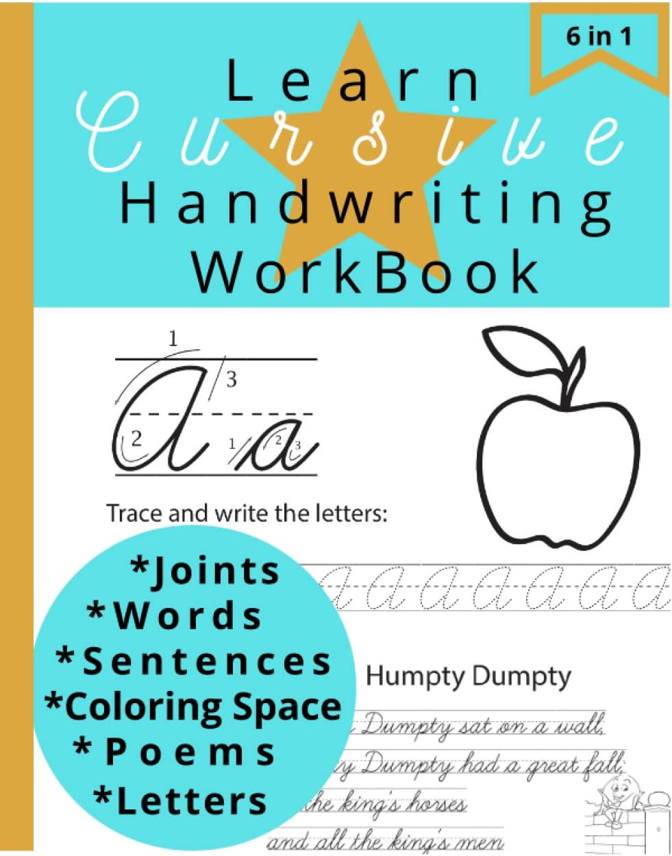 Cursive Handwriting Book | Cursive Handwriting Workbook For Kids | Cursive Writing Practice Book For Kids | Learn Cursive Handwriting Workbook: ... Kids | Learn Cursive | Cursive Tracing Book
