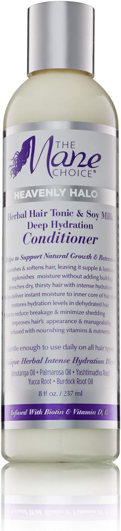 The Mane ChoiceHeavenly Halo Herbal Hair Tonic & Soy Milk Deep Hydration Conditioner, 8 Ounce