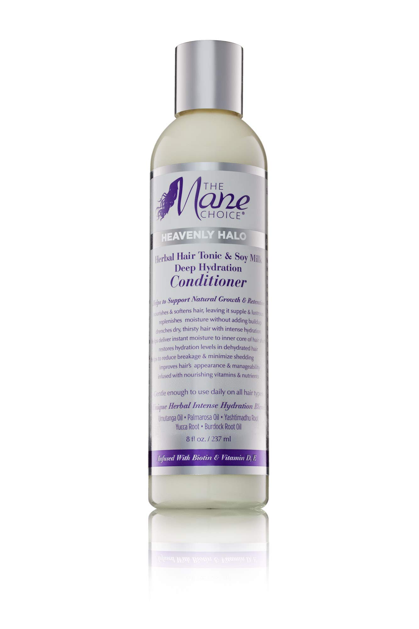 The Mane ChoiceHeavenly Halo Herbal Hair Tonic & Soy Milk Deep Hydration Conditioner, 8 Ounce