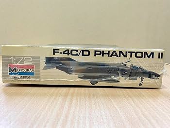 Amazon.co.jp: モノグラム 絶版 1/72 F-4C/DファントムⅡ : ホビー