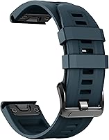 Vista 1 de ANCOOL Compatible with Garmin Fenix 6S/5S/7S Watch Band, 20mm Soft Silicone Watch Band Replacement for Fenix 8 43mm/6S Pro/7S Pro/5S Plus Smartwatch