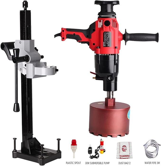 Taladro Diamante Eléctrico 1600r/min 1800W Perforación Ingeniería miniatura 3