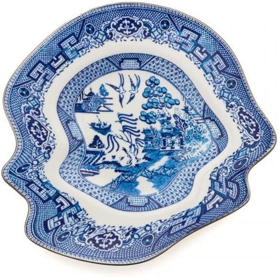 SELETTI Classics on Acid Dessert Plate Glitchy Willow