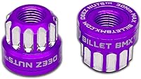 Vista 5 de BILLET BMX™ Deez Nuts™ Tuercas de eje de bicicleta de 12 puntos 3/8"-26 tpi (paquete de 2)