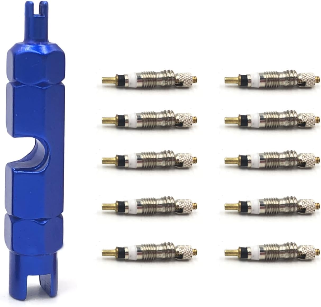 NIIIYTYB 11Pack Bike Valve Core Remover Tool Kit