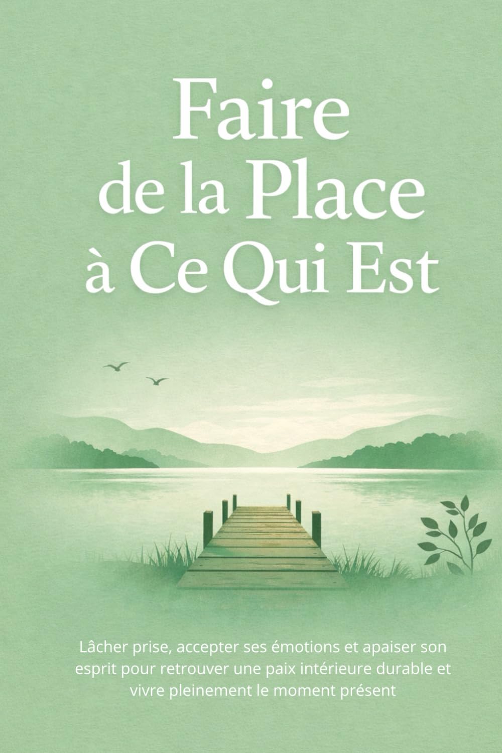 Faire de la Place à Ce Qui Est: Lâcher prise, accepter ses émotions et apaiser son esprit pour retrouver une paix intérieure durable et vivre pleinement le moment présent