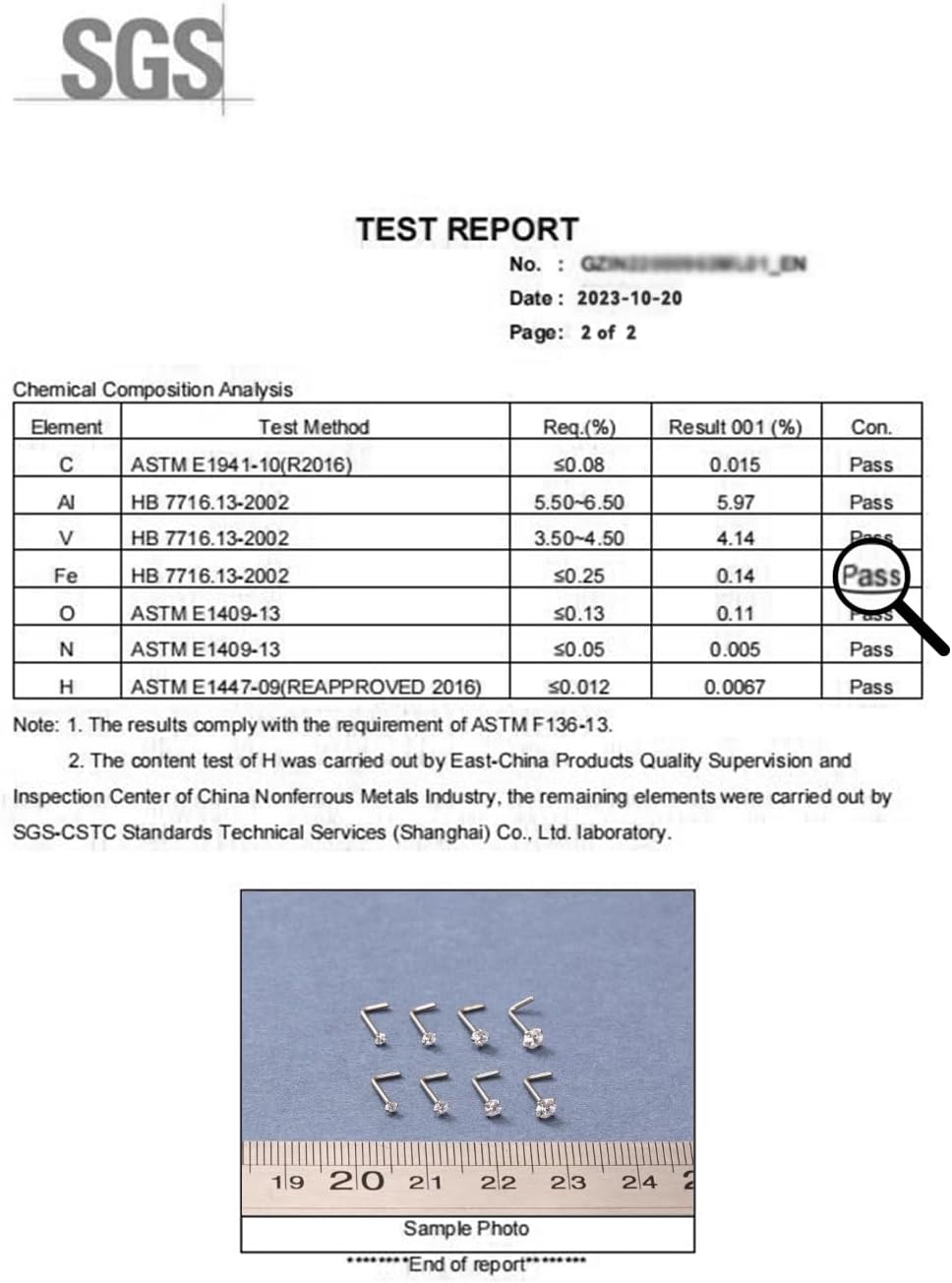 18G 20G 22G Astm F136 Titanium Nose Rings Studs Piercing Jewelry for Women Men Nose Nostril Piercing Jewelry Top Cubic Zirconia Clear CZ 1.5mm 2mm 2.5mm 3mm 4 Pair - Image 4