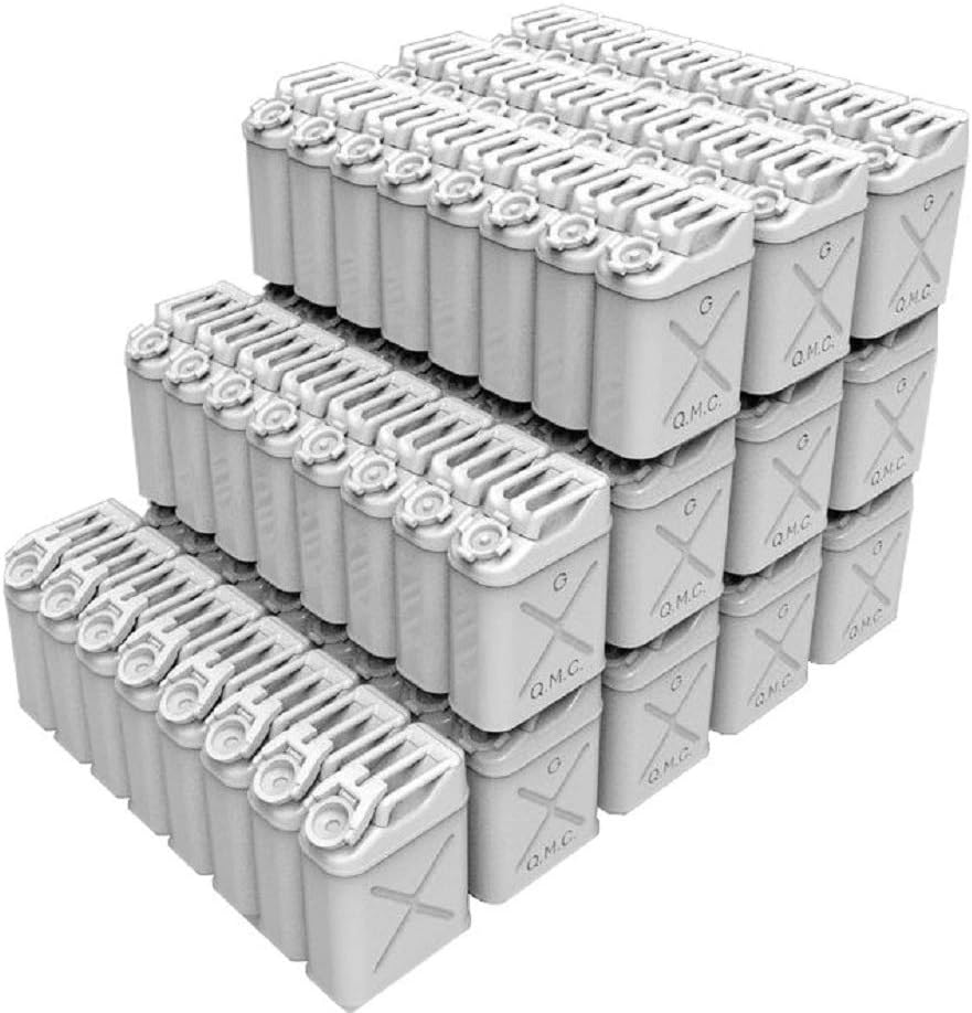 Gecko Models GEC35GM0036 1/35 World War II US Army 20L Jerry Can Set Value Pack Plastic Model