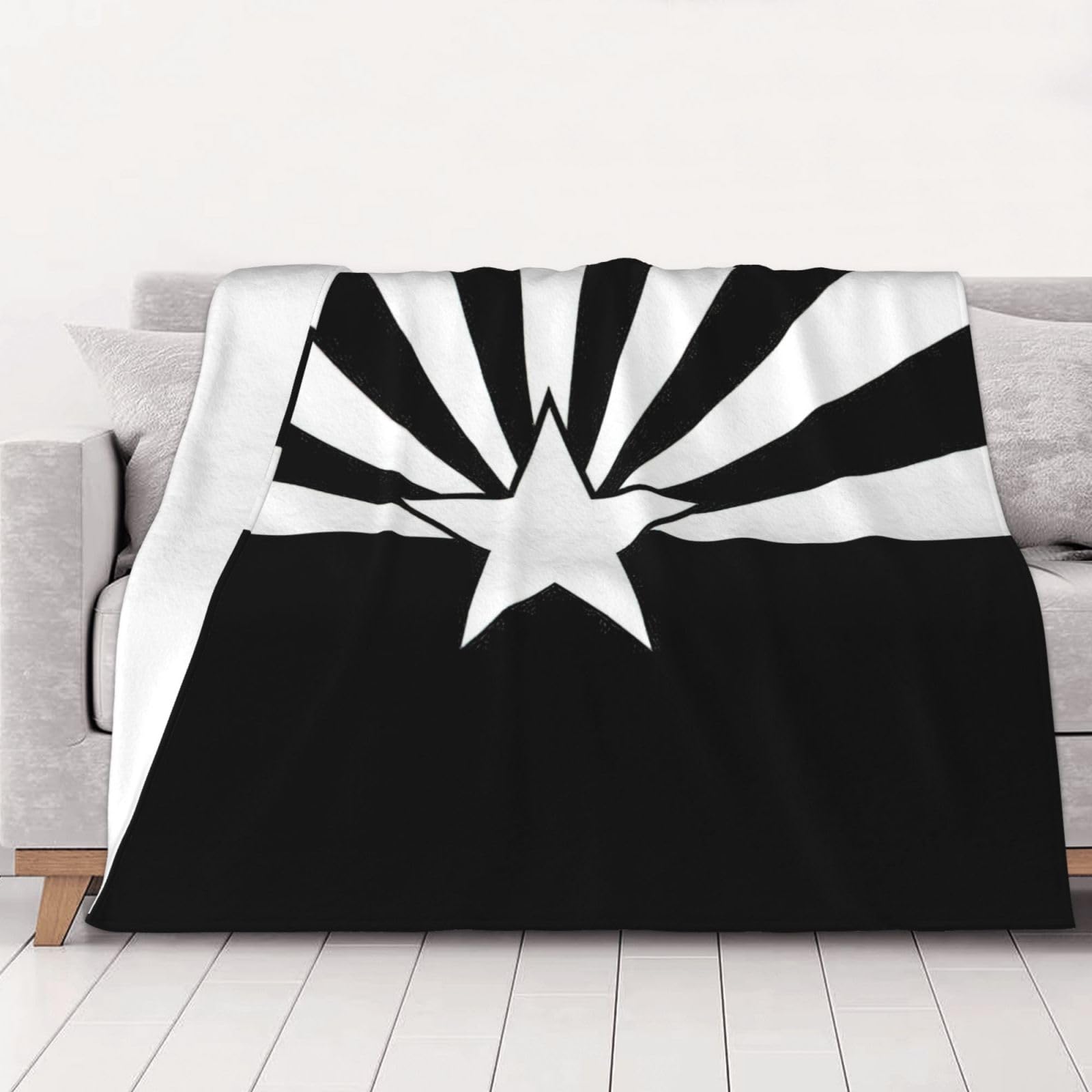 Couverture Arizona douce pour soirée cocooning au salon ou nuit sur le lit
