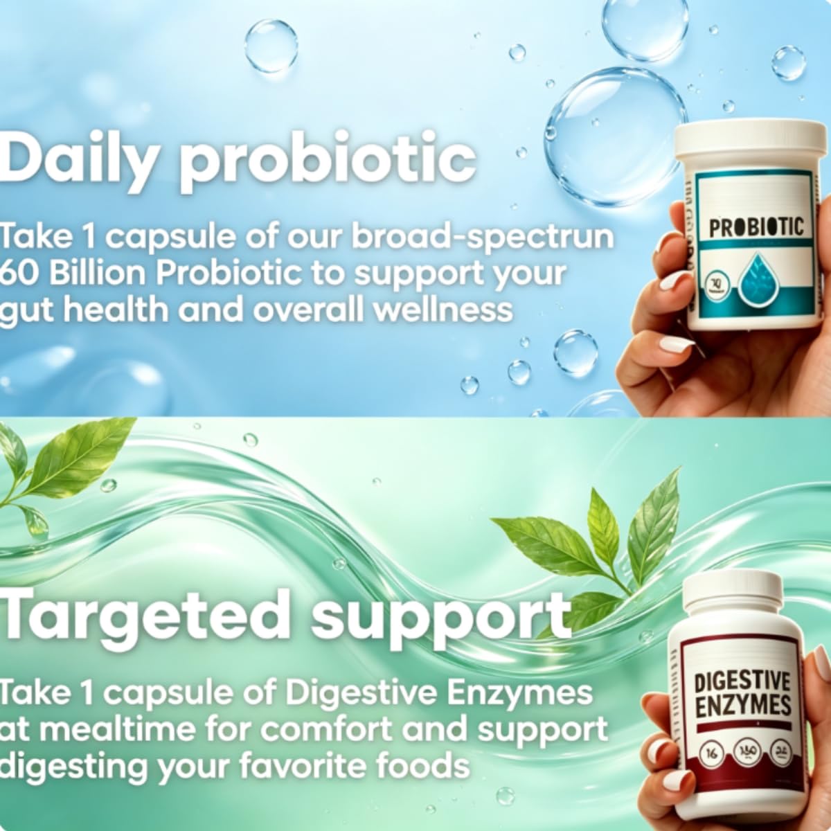 Probiotika + Verdauungsenzyme: Für eine gesunde Verdauung