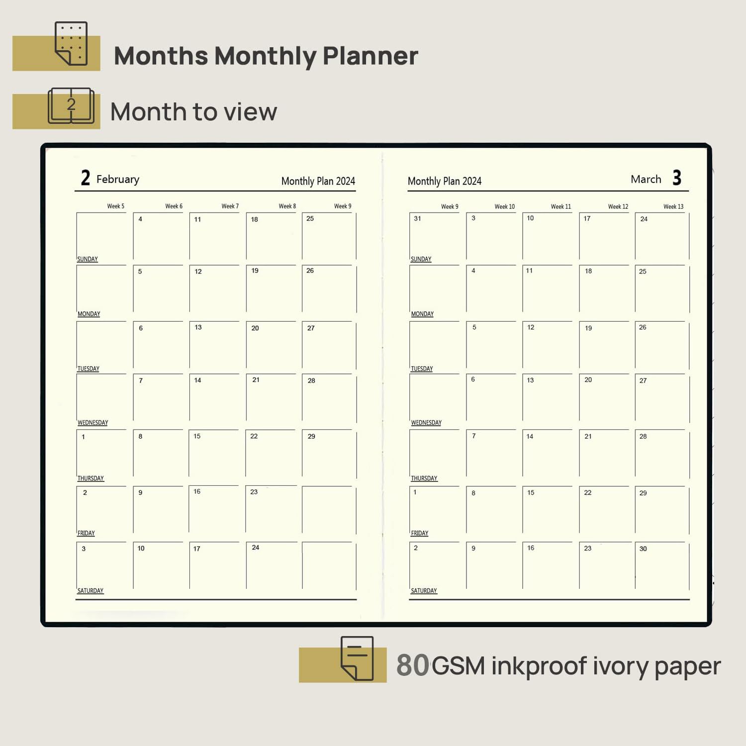 amazon-com-2024-diary-2024-appointment-planner-a5-day-per-page-from-january-2024-to-december-2024-productivity-a5-daily-planner-with-monthly-tabs-pen-loop-and-inner-pocket-21-14-5cm-black-d-office-products