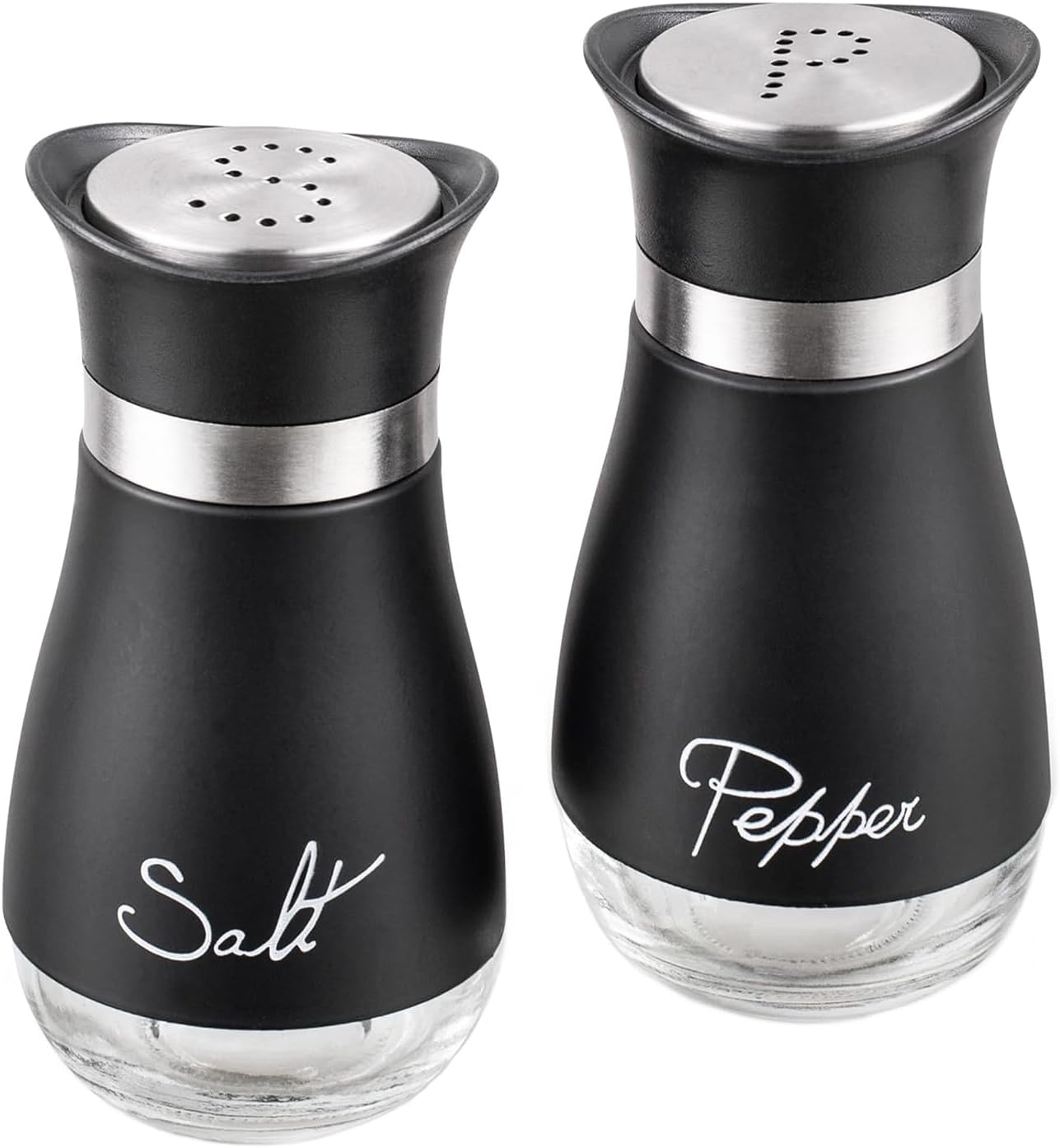 Pack of 2 Salt and Pepper Pots Salt and Pepper Shaker Salt and Pepper