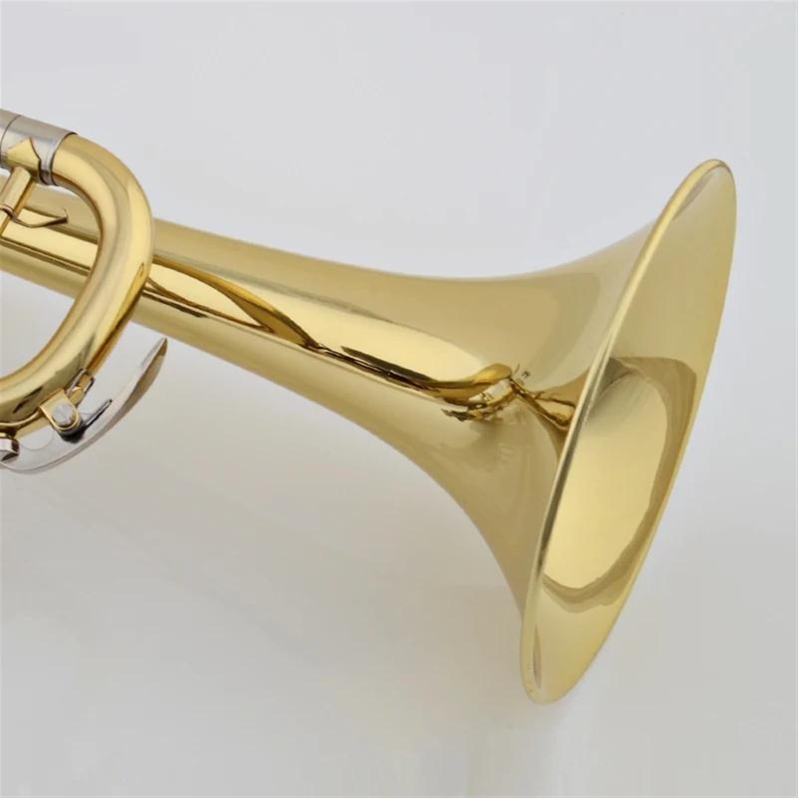 Standard Trompeten Bb Professionelle Trompete B Flache Trompete Gold Lack Blasinstrumente Edelstahl Standard Trompete Ton