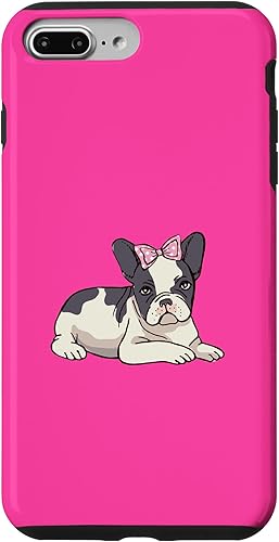 Miniatura 1 de Funda para iPhone 7 Plus8 Plus Frenchie Bulldog Francés, cachorro, lindo lazo para mascotas, cachorros