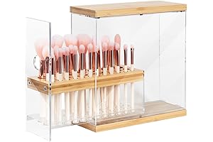 JACKCUBE DESIGN 29 Holes Makeup Brush Holder Organizer and Storage