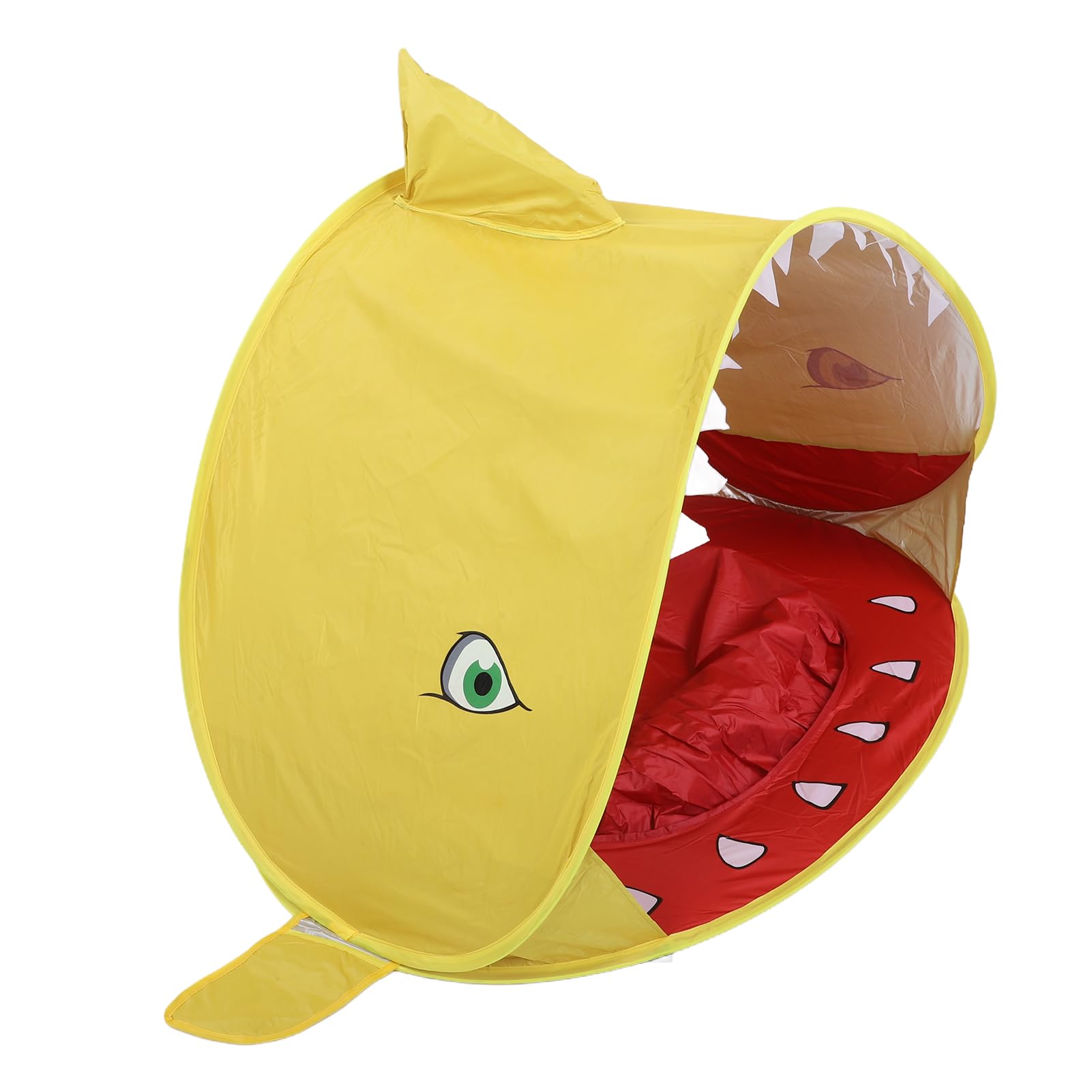 Zunate Carpa de Playa para bebé, Refugio Solar Portátil con Piscina Integrada para Bebés, Niños, Actividades Al Aire, Ligero, Amarillo