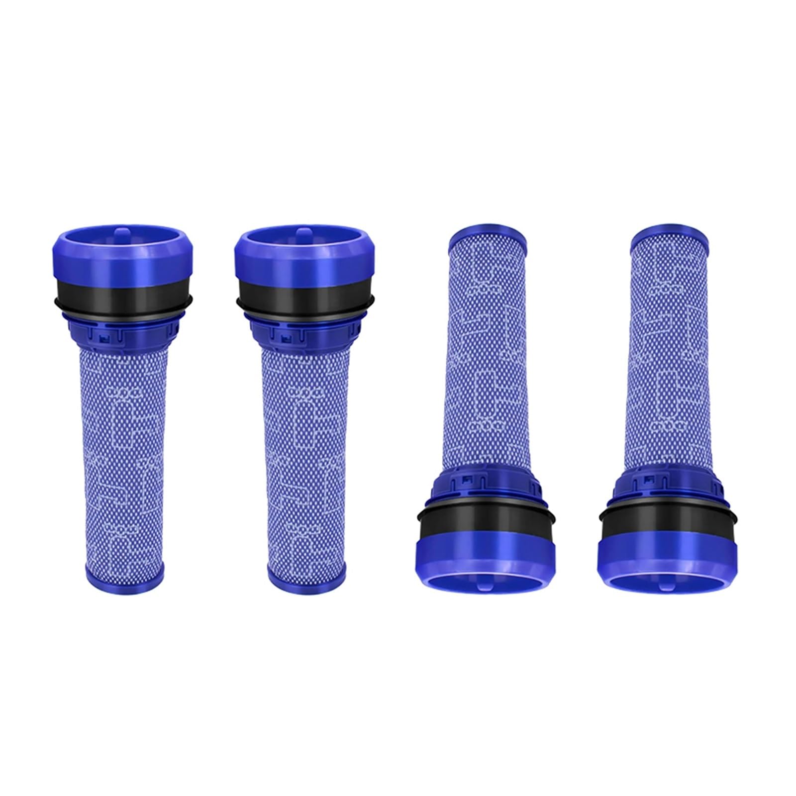 Filtro Hepa for aspiradora de mano, Compatible con Dyson, DC28 DC33 DC37 DC39 DC53, accesorios de repuesto de pantalla de filtro posterior lavable(B)