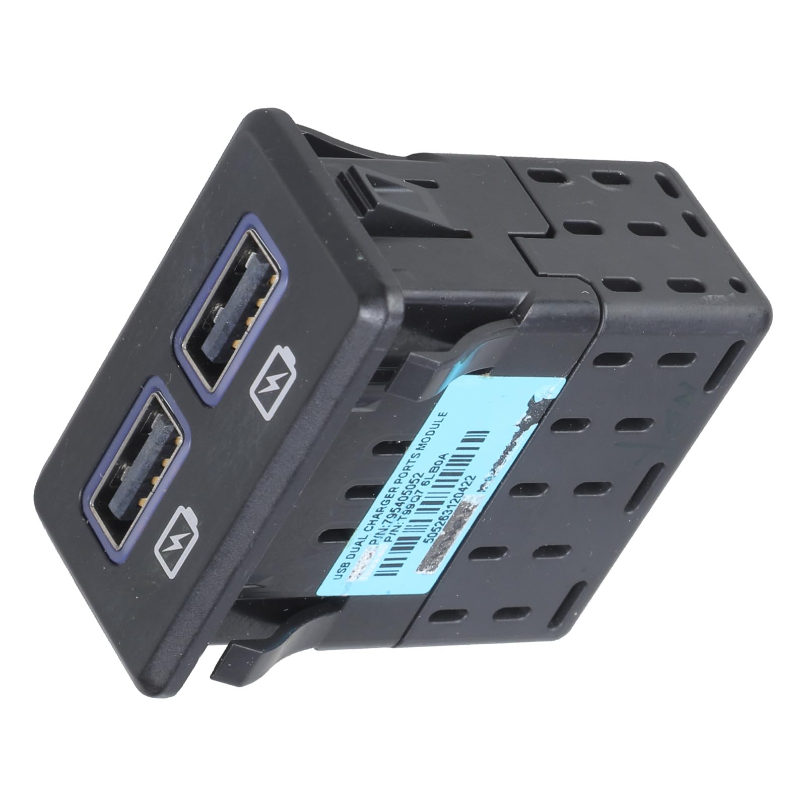 Prise auxiliaire USB avec chargement intelligent, adaptateur de port facile à installer pour prise intelligente Autmotives