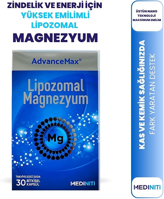 Advancemax Lipozomal Magnezyum 30 Kapsül